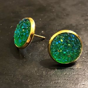 Faux Druzy Earrings